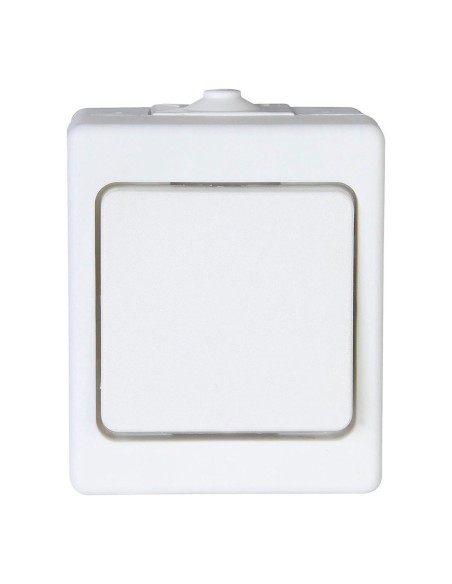Interruptor conmutador de superficie 10ax 250v~, blanco