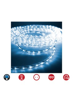 Tubo flexiled 2 vias multifuncion 48 m 36 leds/m ip44 azul