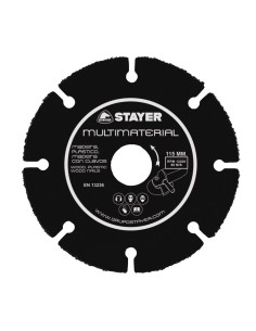 Disco corte multimaterial ø125 x 22,2 mm