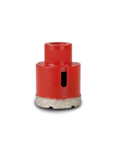 Corona diamantada para amoladora, corte seco, ø60 mm / m14