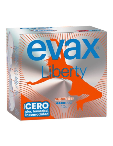 Compresas liberty super alas 10 uds
