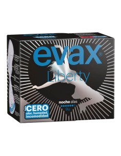 Compresas liberty noche alas 9 uds