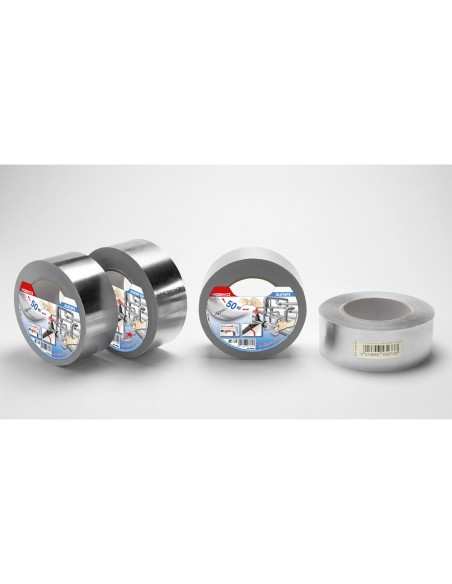 Cinta de aluminio alutape 30 micras 50 mm x 50 m