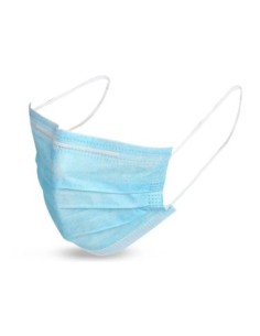 MASCARILLA DESECHABLE 3 CAPAS HIGIÉNICA 50 UNIDADES.