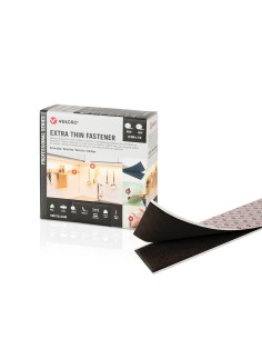 Cinta adhesiva extrafina negra 20 mm x 5 m