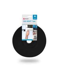 Cinta one-wrap, 20 mm x 25 m, negra