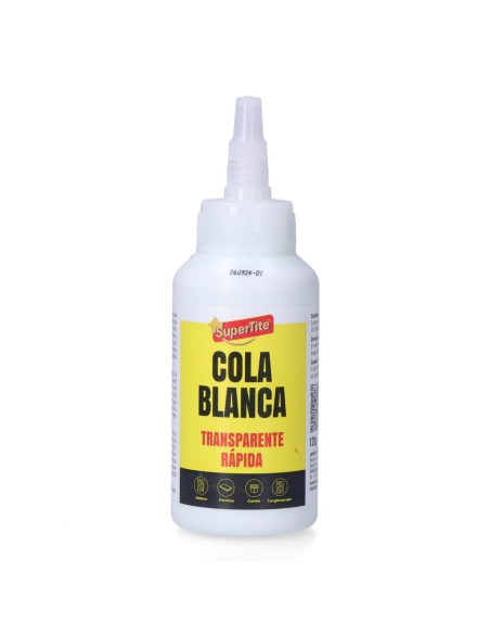 Cola blanca secado transparente, 120 g