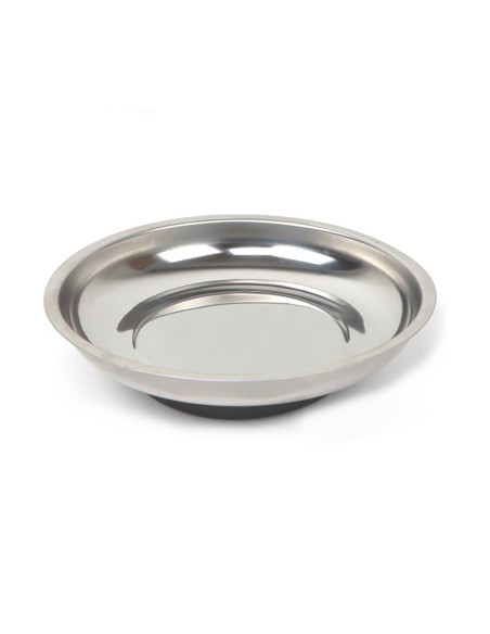 Bandeja metálica, magnética, redonda, 148 x 24 x 38 mm