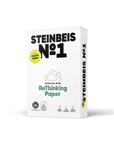 Papel din a4, 80 gramos, blanco reciclado 500 hojas