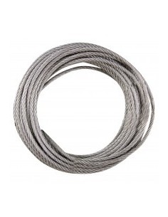 CABLE ACERO GALV. DIN3055 6 7+1 5MM. 25M