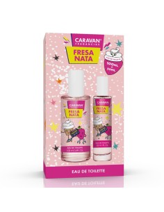 Estuche eau de toilette fresa nata , 100 + 30 ml infantil