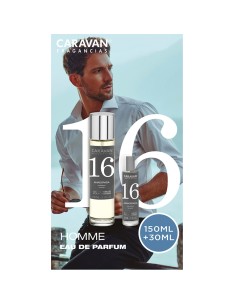 Estuche eau de parfum caravan n 16, 150 + 30 ml señor
