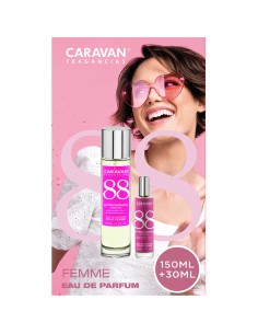 Estuche eau de parfum caravan n 88, 150 + 30 ml señora