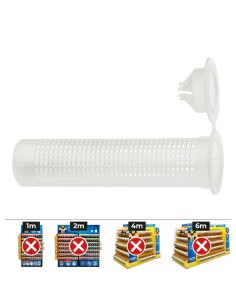Tamiz de plástico sh 20 - 130 ø20 x 130 mm, caja 20 uds