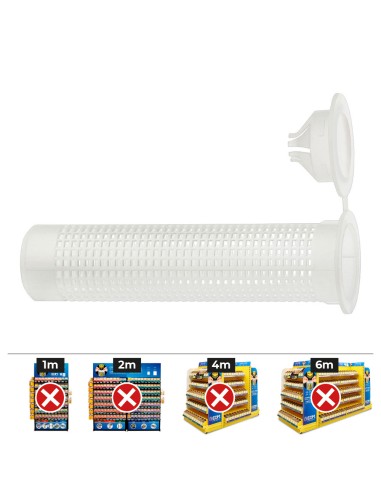 Tamiz de plástico sh 20 - 130 ø20 x 130 mm, caja 20 uds
