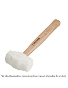 MAZA DE GOMA BLANCA 225G