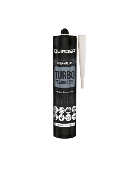 Fija + plus turbo 290 ml blanco