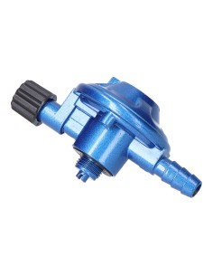 Regulador camping gas no giratorio para botella azul