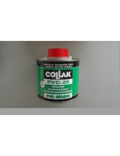 ADHESIVO PVC 250 ML PVC 25 PINCEL COLLAK