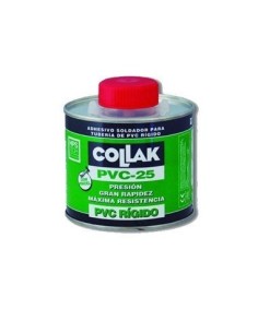ADHESIVO PVC 500 ML PVC 25 PINCEL COLLAK