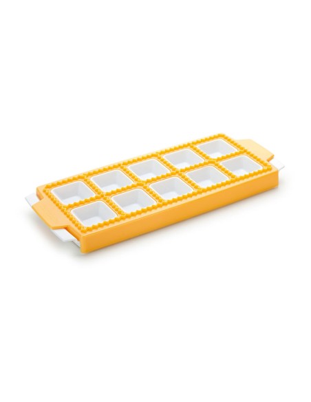 Molde para 10 ravioli cuadrado delicia
