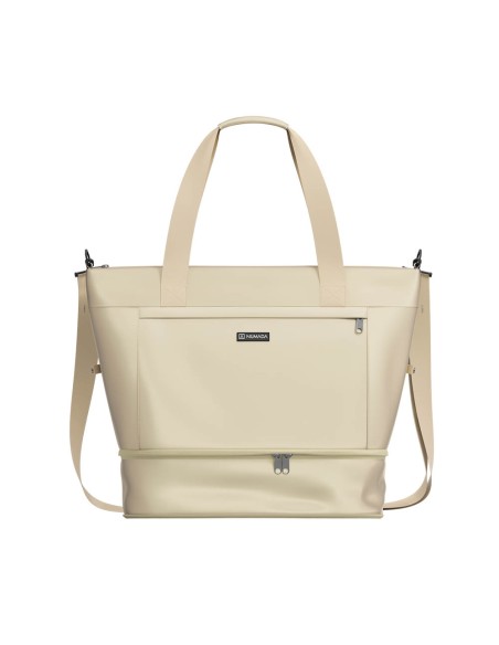 Bolsa de avion beige 25 - 35 l