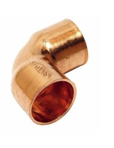 CODO FONTAN 90 H H 18 COBRE SUDO largo