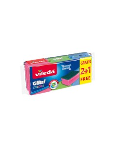 Estropajo glitzi colors salva uñas 2+1