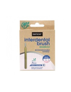 Cepillo interdental bambú, 7 uds
