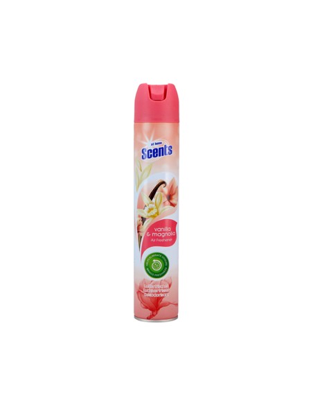 Ambientador vainilla y magnolia spray, 400 ml