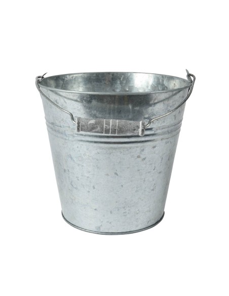 Cubo de zinc, para exterior ø18 x 17 cm