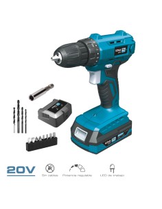 Kit maletín atornillador 20 v