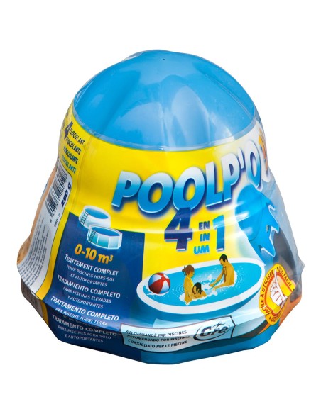 Tratamiento para piscinas desmontables poolp'o 0 - 10 m de 250 g