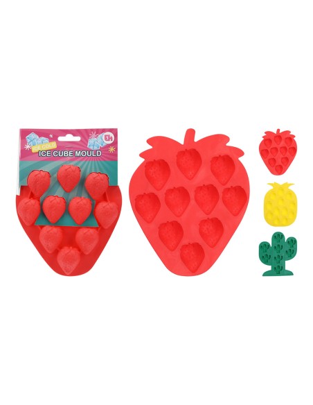 Molde para cubitos de hielo con forma de vegetales