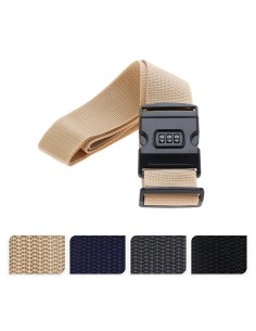 Correa equipaje con combinación, 180 x 5 cm, colores surtidos