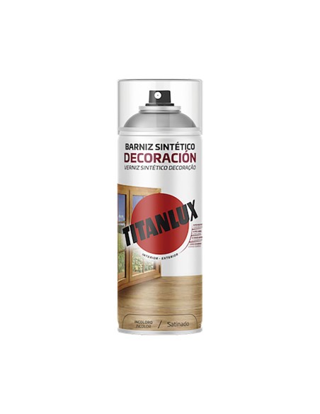Spray barniz sintético de decoración incoloro satinado 200 ml