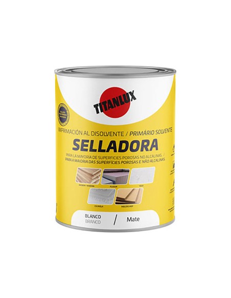 Selladora imprimación al disolvente blanco mate 750 ml