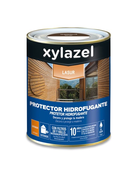 Lasur decorativo al agua wengé satinado 750 ml