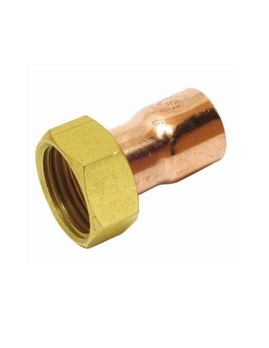 RACOR FONTAN LOCO H 12   1-2' RECTO COBRE SUDO