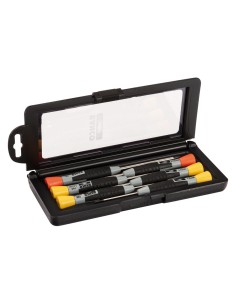 Destornilladores de precisión ranurados/phillips, 1,5-3 mm / ph0-ph1, 6 piezas