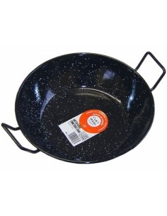 SARTEN HONDA 34CM CON ASA H.ESMAL LA IDEAL