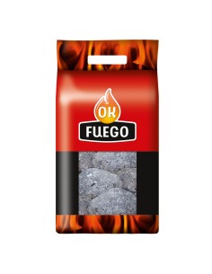 Okfuego lava volcanica barbacoa gas 4 kg