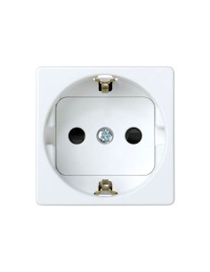 Base enchufe 2p+t schuko serie 27 blanco