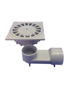 Sumidero pvc sifonico 360 t-88 vh, 105 x 105 x 44 mm / ø40 mm