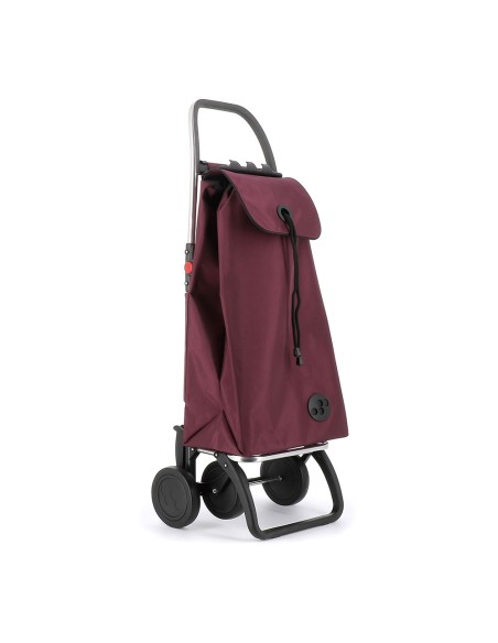 Carro de la compra i-max mf 4 ruedas plegable burdeos