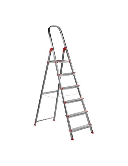 Escalera unica 6 peldaños 122 cm