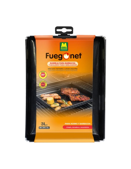 Bandeja para barbacoa 3 l (34 x 29 x 3 cm)