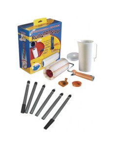 RODILLO CON DEPOSITO INTERIOR+EMBUDO+ALARGO+RECIPIENTE