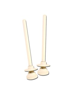 Seguro persiana pr09 blanco, 120 x 25 x 8 mm