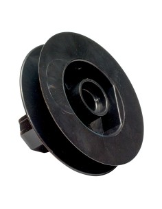 Polea plastico pr21 negro para rodamiento cinta 18 mm